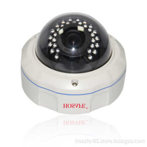 H.264/1,080p Water-resistant Dome Camera with IR-cut